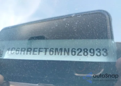 2021 Ram 1500 Lone Star 4X2 5'7 Box из США, поврежденный, VIN 1C6RREFT6MN628933